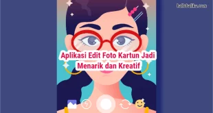 Aplikasi edit foto kartun