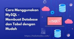 Cara Menggunakan MySQL