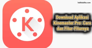 Download Aplikasi Kinemaster Pro