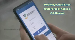 Error JSON Parse di Aplikasi Cek Bansos