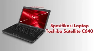 Spesifikasi Laptop Toshiba Satellite