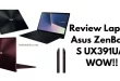 Review Laptop Asus ZenBook S UX391UA